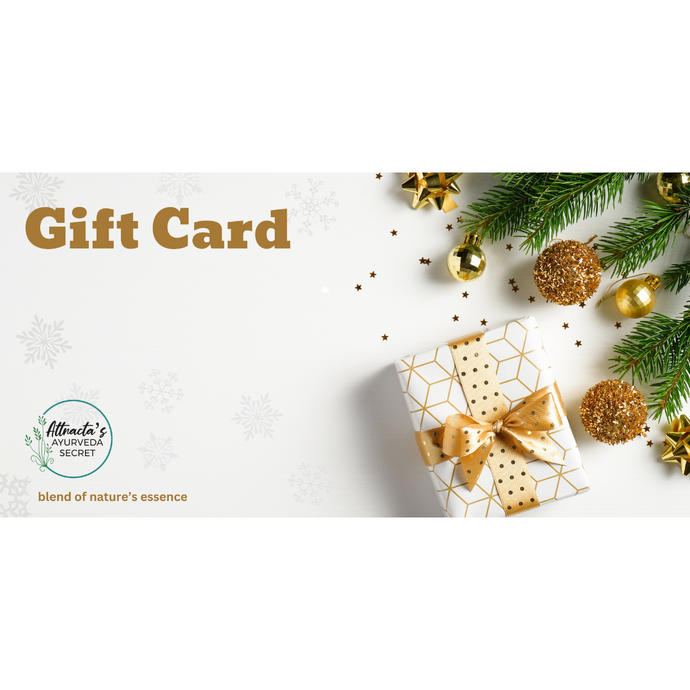 Attracta's Ayurveda Secret Gift Card from $25